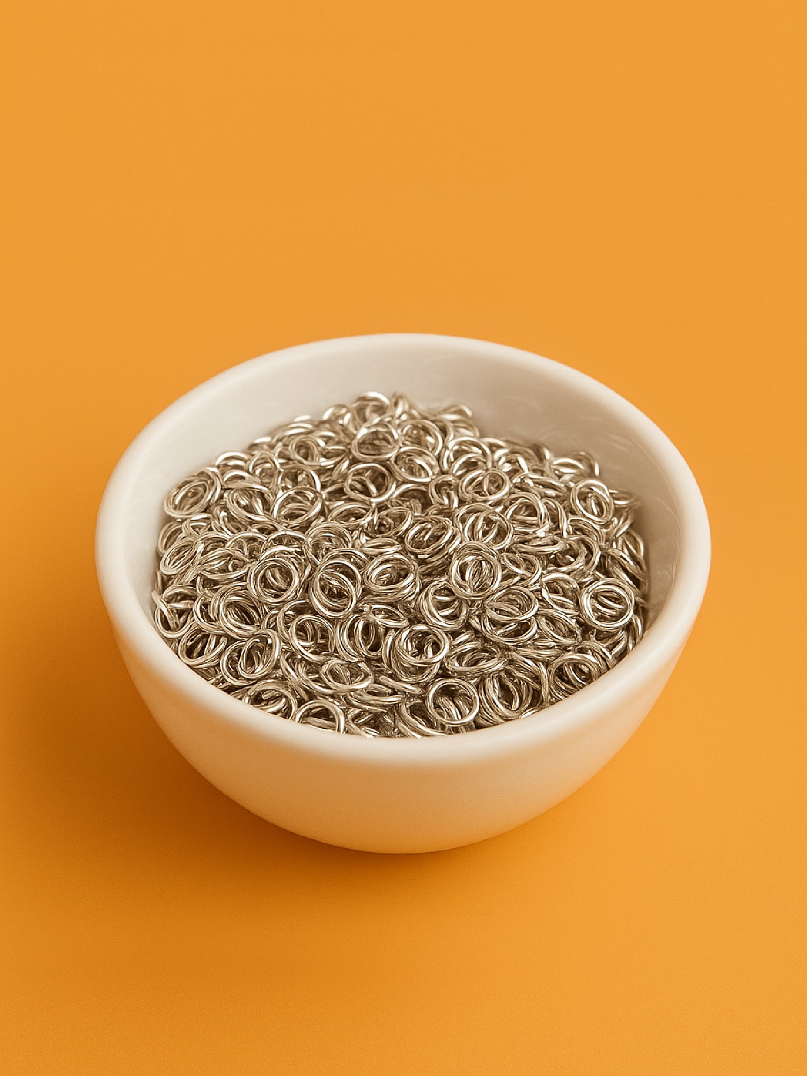 18k Gold Plated Jump Rings 5mm (100pcs)