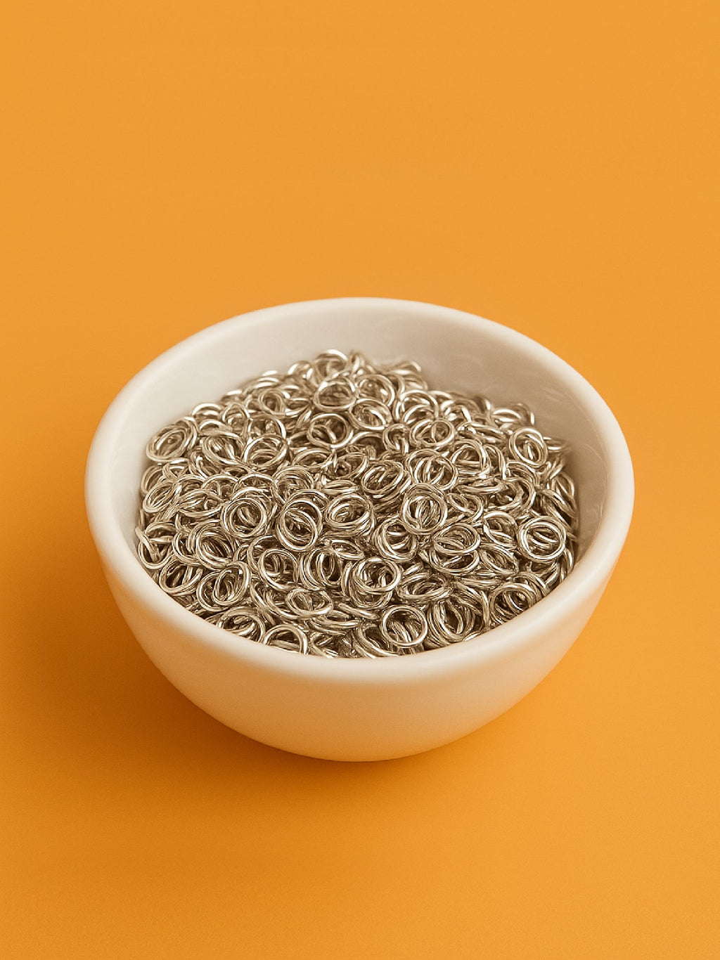 18k Gold Plated Jump Rings 5mm (100pcs)